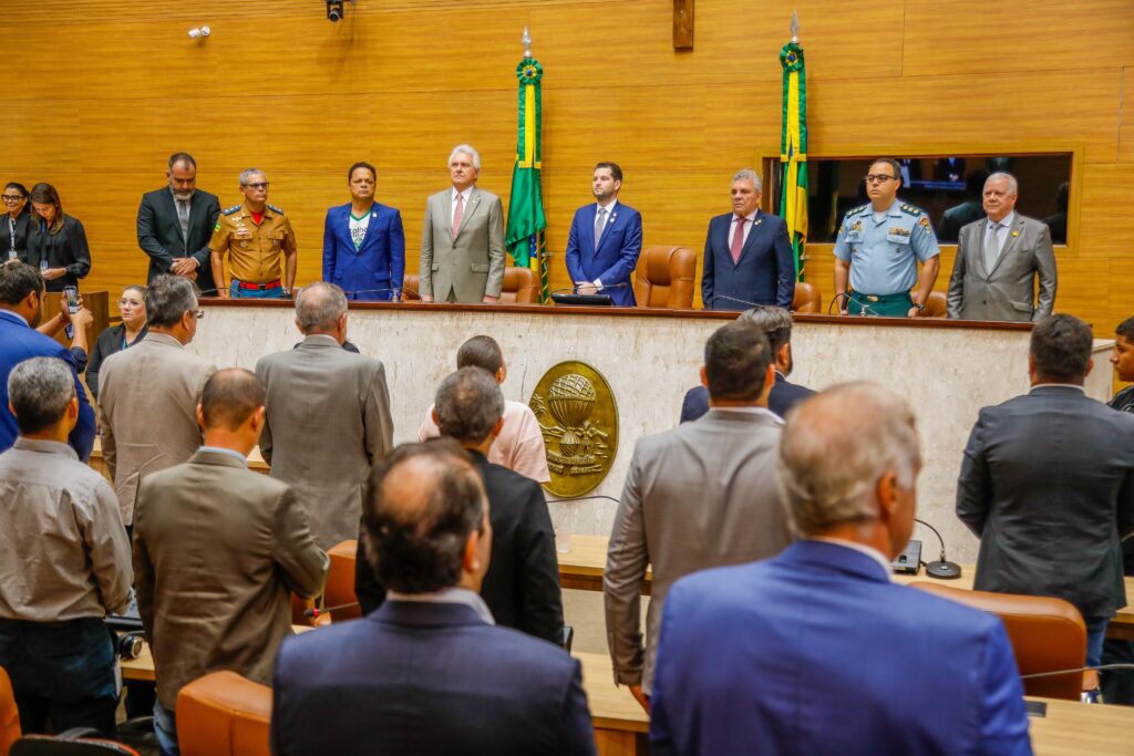 Caiado defende sistema integrado de segurança durante seminário em Sergipe