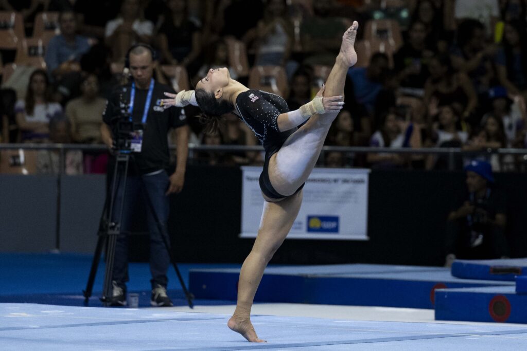 Talentos do DF brilham no Troféu Brasil de Ginástica Artística 2025