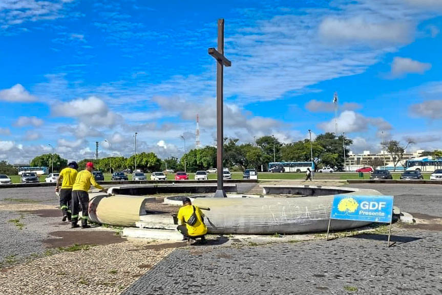 GDF Presente intensifica ações de manutenção em áreas turísticas