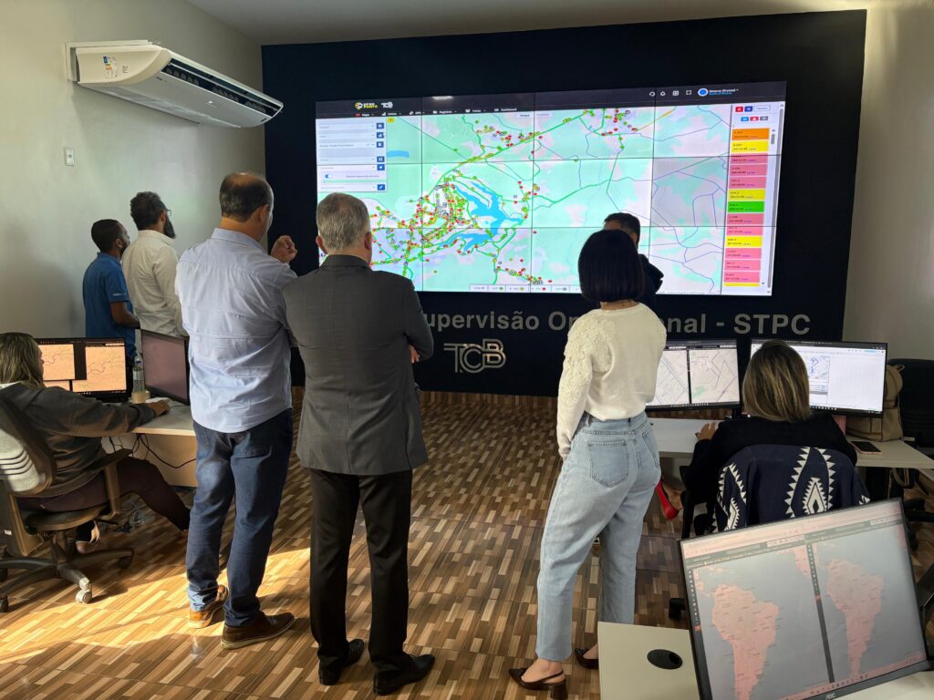 Frota de ônibus do transporte coletivo do DF é monitorada em tempo real