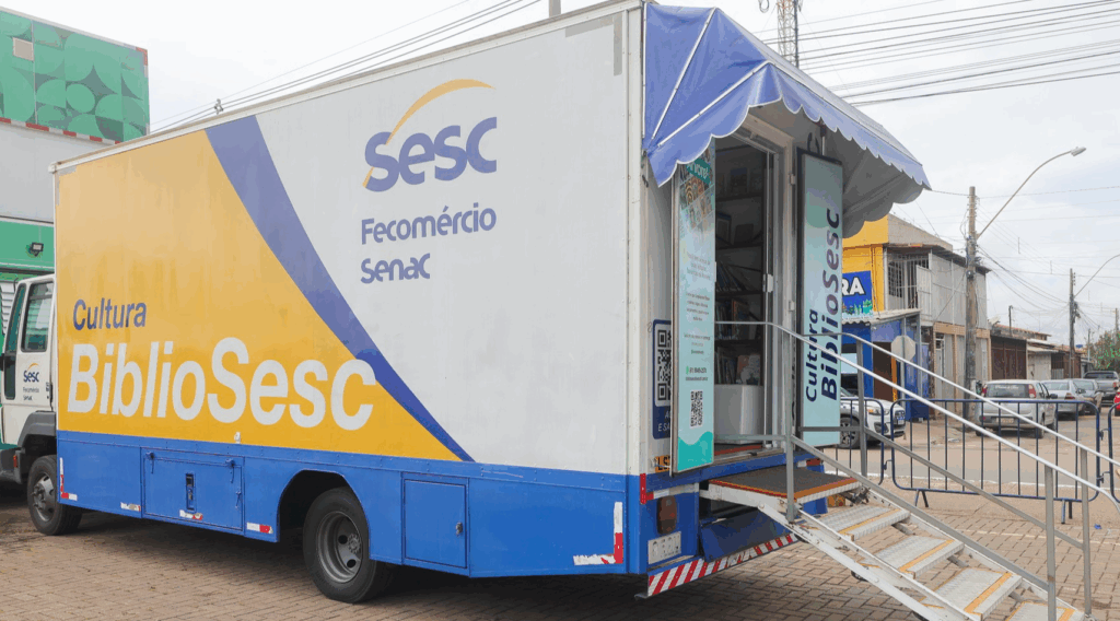 Leitura e Cultura em Movimento, do Sesc-DF, leva arte e literatura ao Setor O