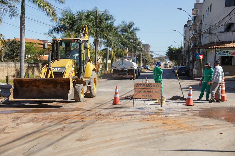 Obras no Setor Bernardo Sayão avançam com investimento de R$ 26 milhões