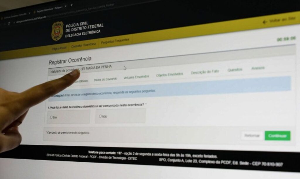 Delegacia Eletrônica da PCDF atinge 1,6 milhão atendimentos online à população