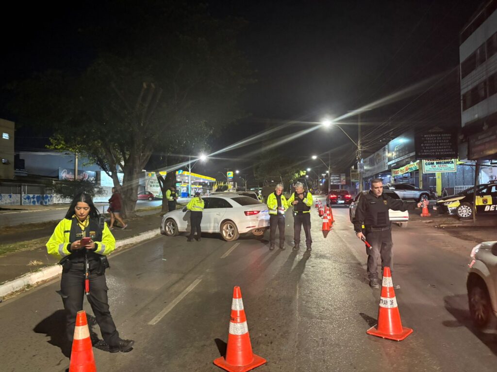 Operação Boas Festas flagra motoristas alcoolizados em Vicente Pires