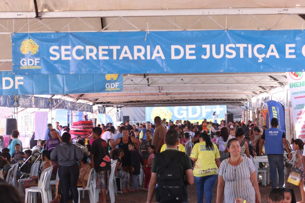 Moradores do Santa Luzia recebem o programa GDF Mais Perto do Cidadão