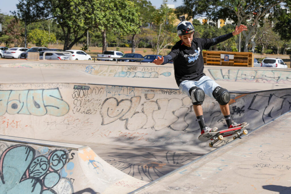 Skate Park da Octogonal completa dois anos, com incentivo ao esporte e lazer