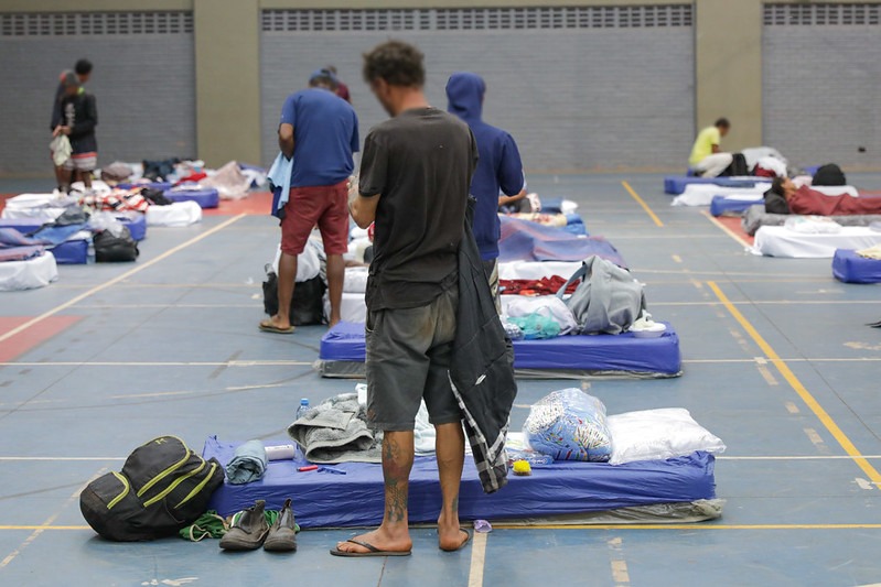 Abrigo do GDF contra o frio já acolheu mais de 4,6 mil pessoas em situação de rua
