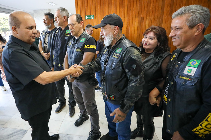 Ibaneis recebe moto clube participante da 22ª edição do Capital Moto Week