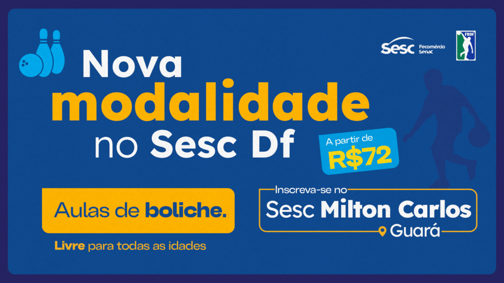 Sesc-DF lança aulas de boliche como nova modalidade esportiva