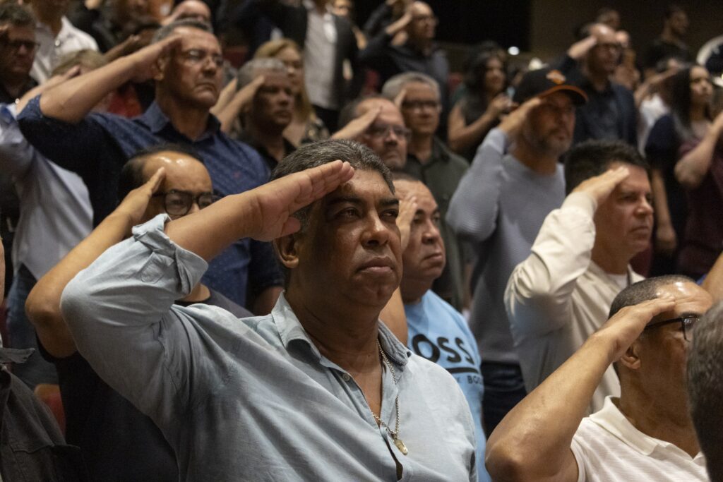 PMDF homenageia veteranos e novos integrantes do PTTC