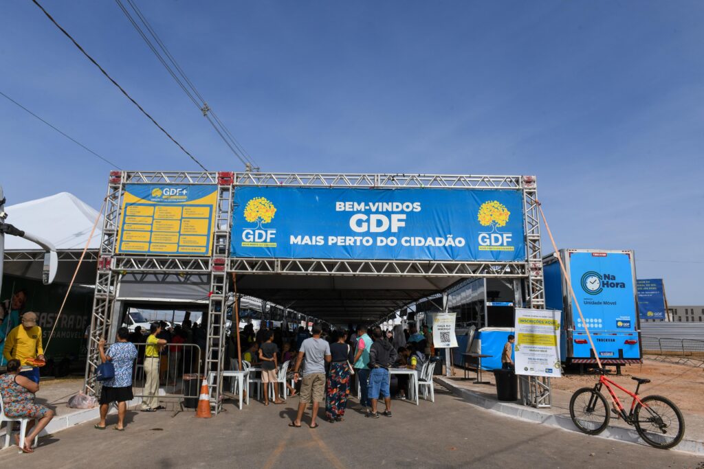 GDF Mais Perto do Cidadão reúne mais de 3 mil moradores no Guará