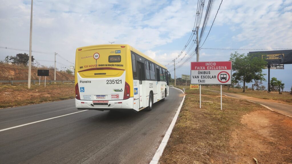 Faixa exclusiva para ônibus entre São Sebastião e Jardim Botânico é suspensa