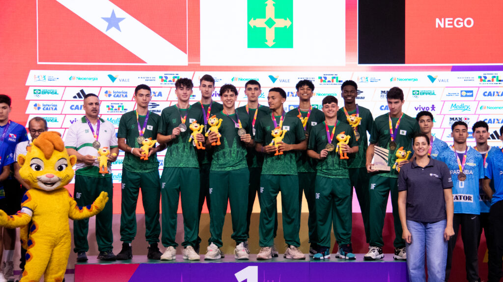 Com ouro no vôlei, DF se despede dos Jogos da Juventude com 24 medalhas