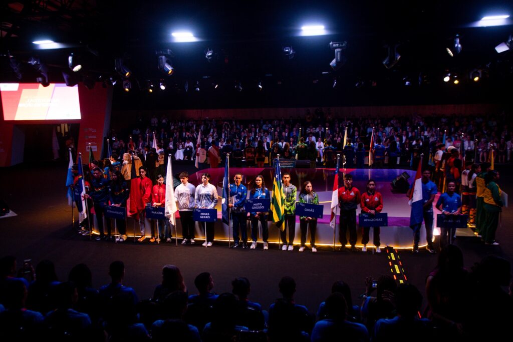 Abertura dos Jogos da Juventude emociona jovens talentos de todo o Brasil
