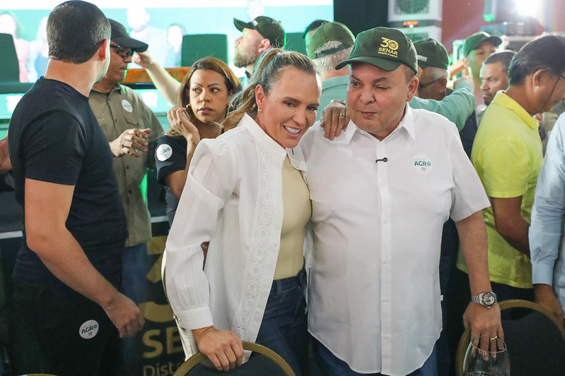 Ibaneis e Celina participam de evento dos 30 anos do Senar-DF