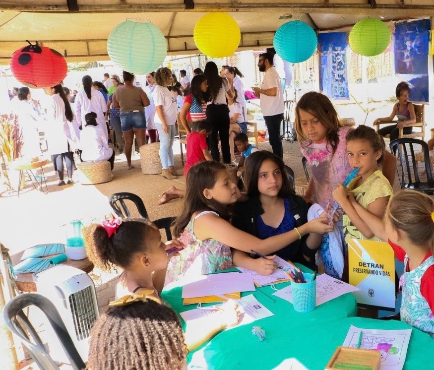 Ceilândia recebe ação social com serviços gratuitos de saúde, cidadania e lazer