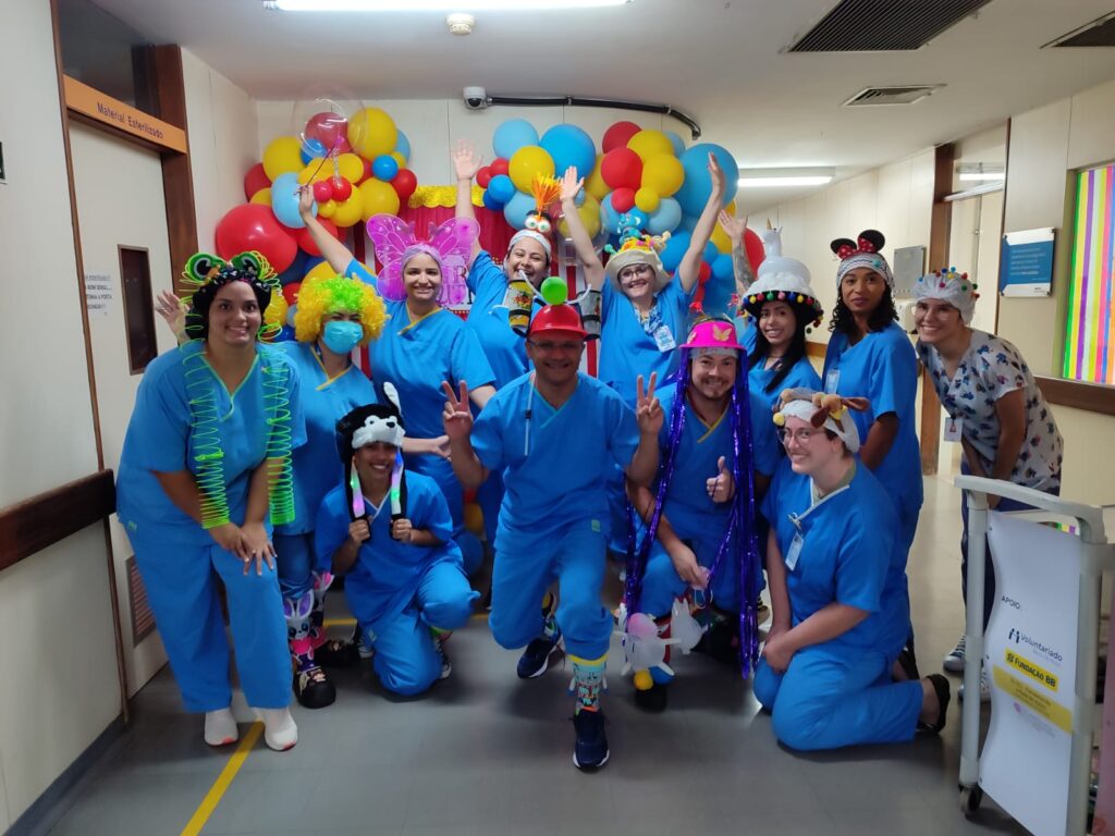 Contação de histórias encanta pacientes e acompanhantes no HBDF