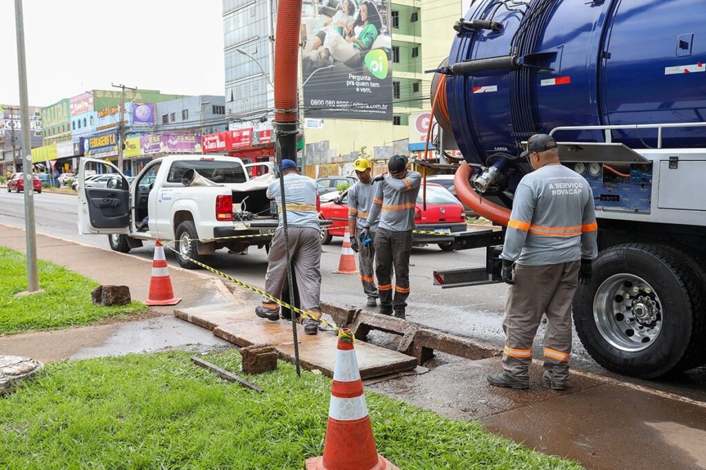 Limpeza da rede pluvial retira 257 mil toneladas de resíduos no DF desde 2024