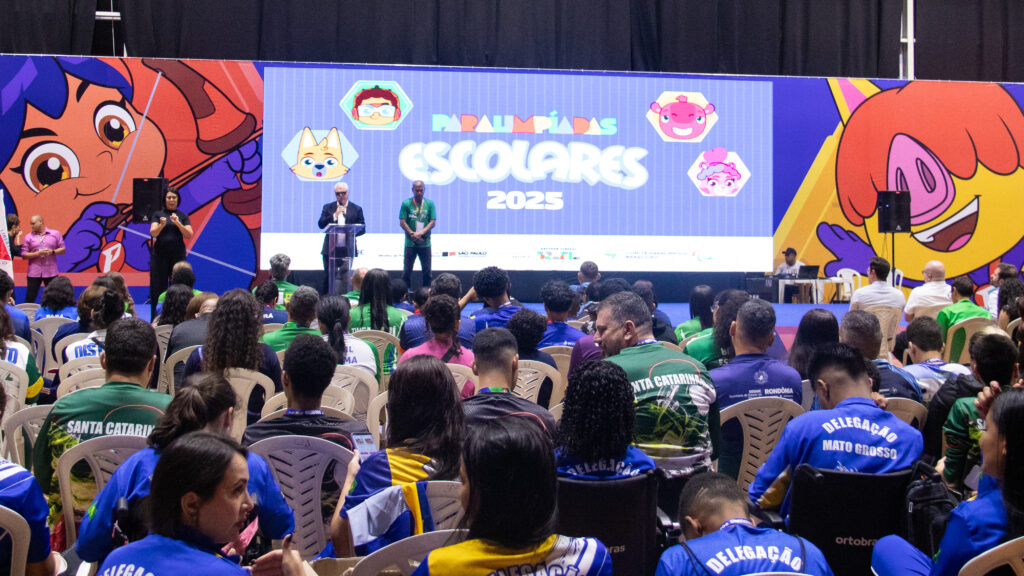 Delegação do DF inicia participação nas Paralimpíadas Escolares 2025