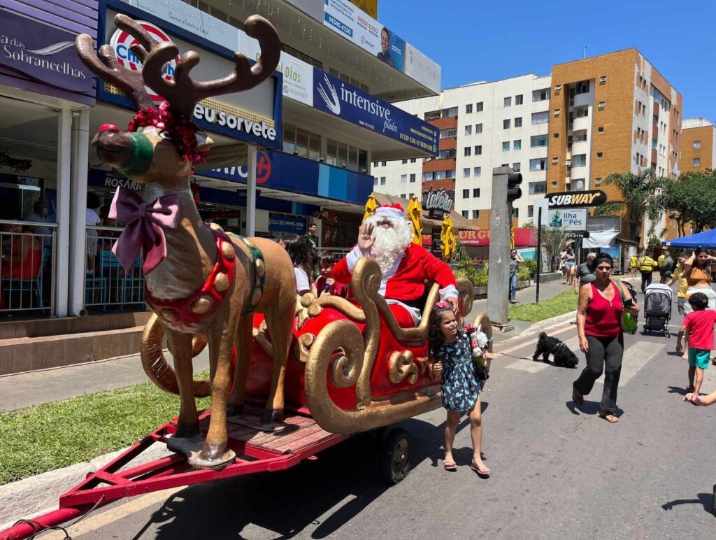 Rua de Lazer do Guará terá edição especial de Natal em 7 de dezembro