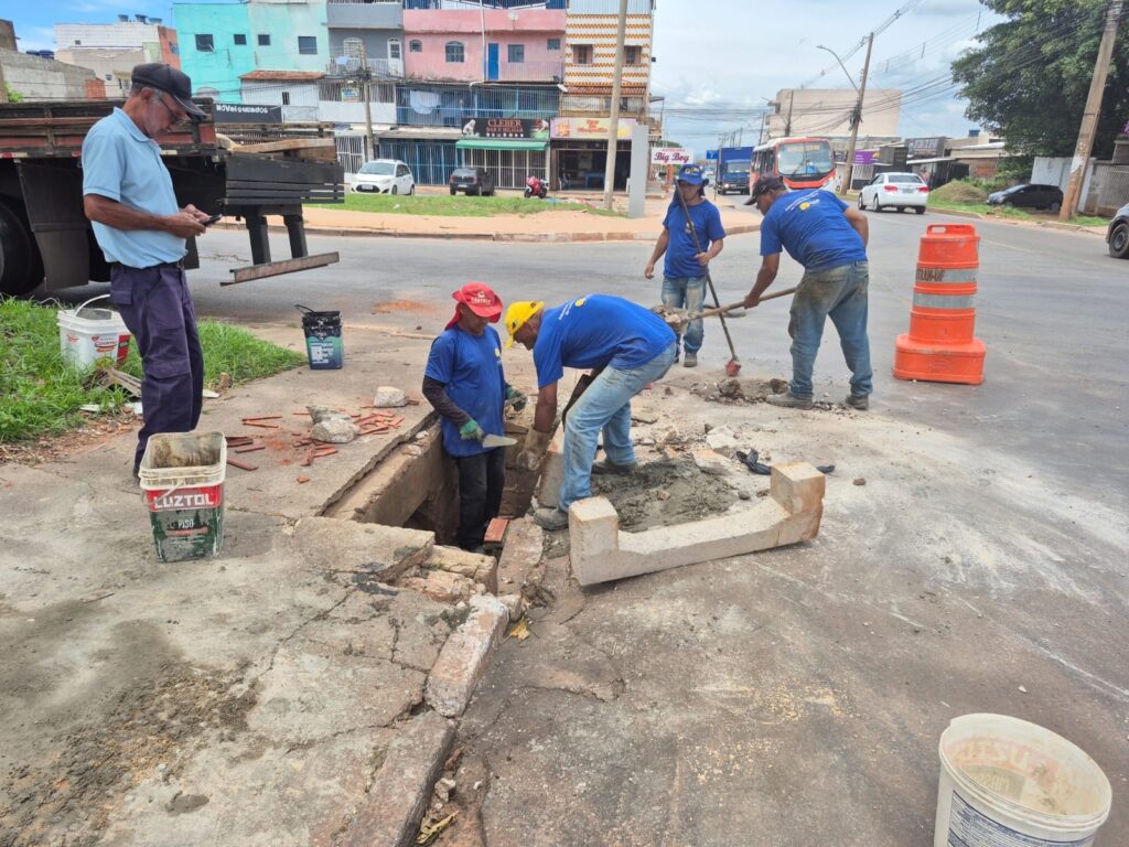 Ceilândia intensifica ações de limpeza e infraestrutura antes do período chuvoso