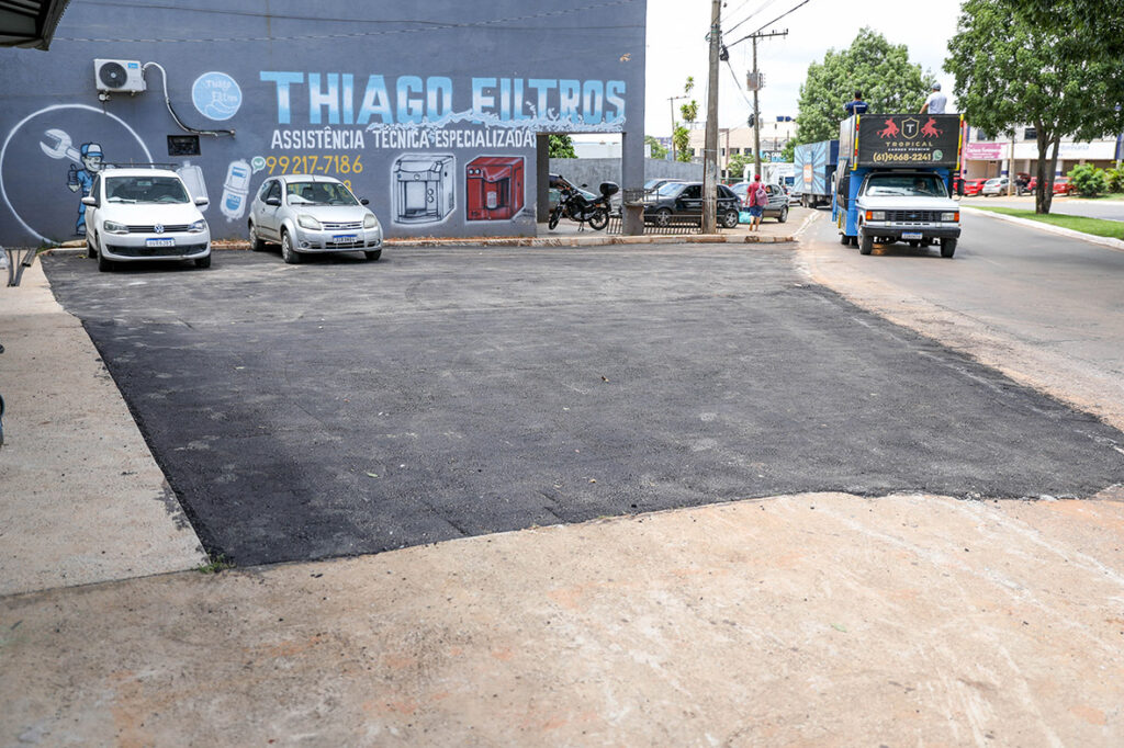 Brazlândia ganha novos estacionamentos para melhorar fluxo urbano