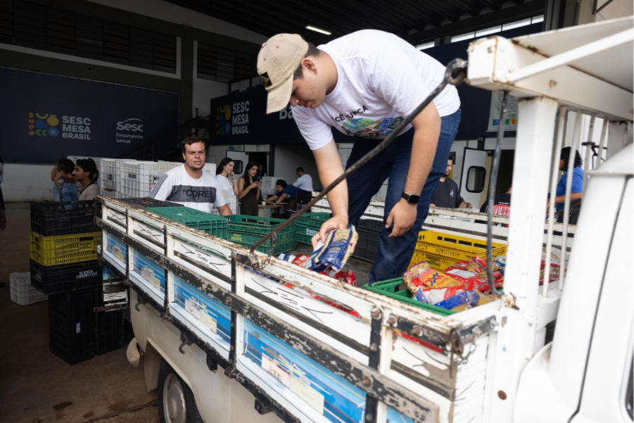 Programa Sesc Mesa Brasil leva comida a 112 mil pessoas no DF