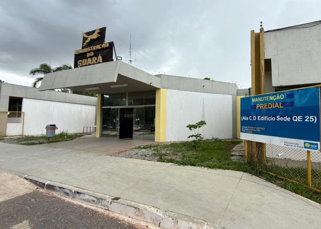 Administração do Guará avança em obras de modernização da sede