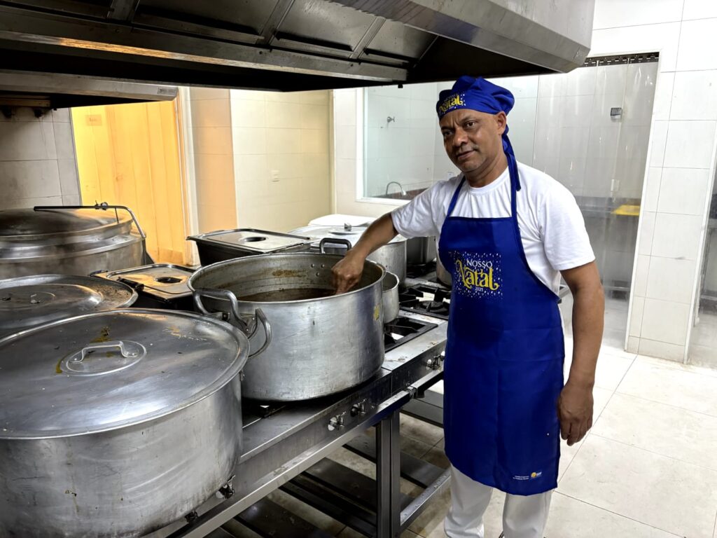 Almoço de Natal agita Arniqueira com celebração e solidariedade