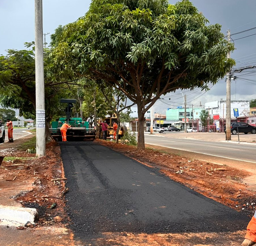 Ceilândia avança na construção de novo trecho da ciclovia da M2 Sul