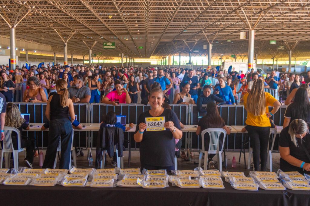 Entrega de kits da Corrida de Reis bate recorde no primeiro dia
