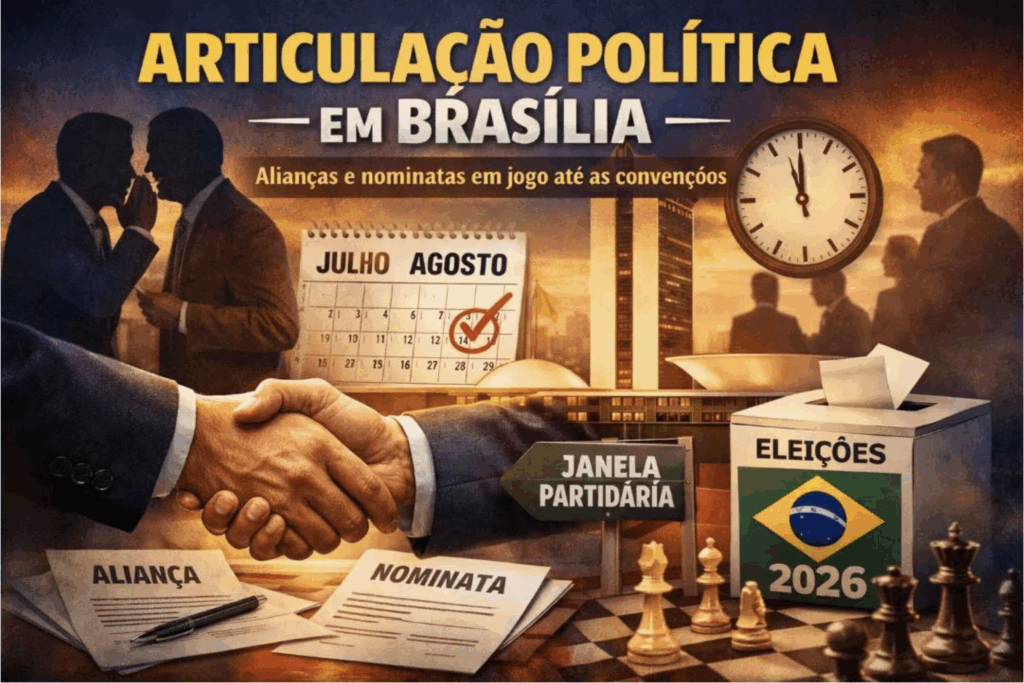 Articulação de alianças e nominatas vão dominar a pauta do DF até as convenções partidárias