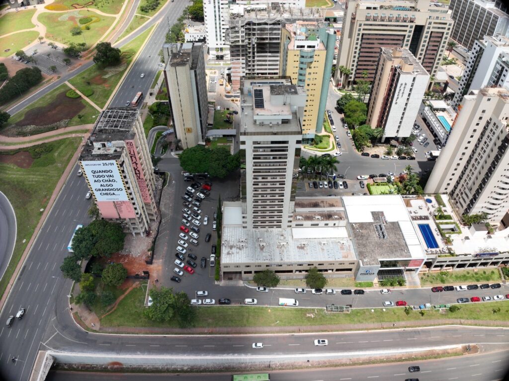 Defesa Civil do DF emitirá alerta no dia da implosão do Torre Palace