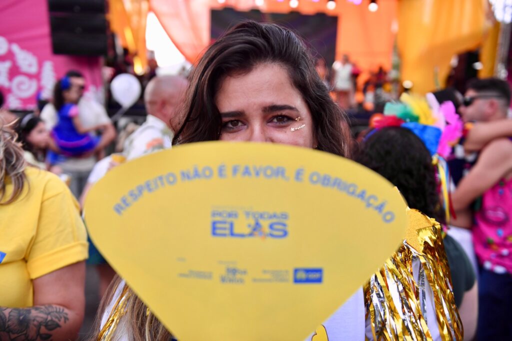 Direito Delas reforça combate à importunação e à violência sexual no DF Folia 2026