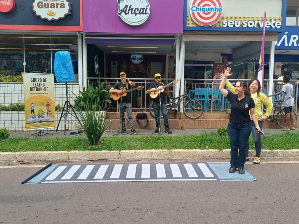 Ações educativas no trânsito alcançam mais de 1,5 mil pessoas no DF