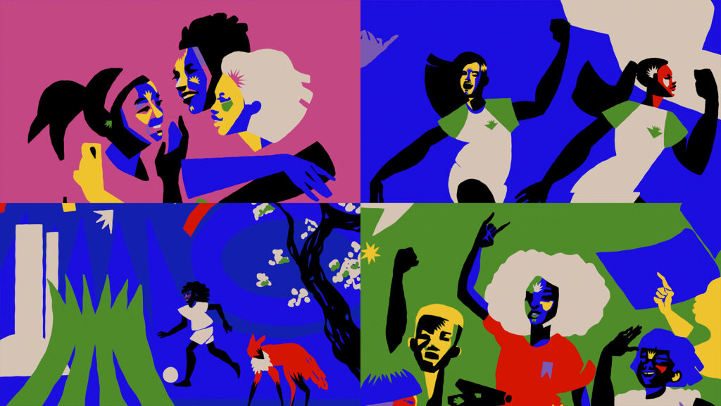 Brasília ganha ilustração oficial da Copa Feminina 2027