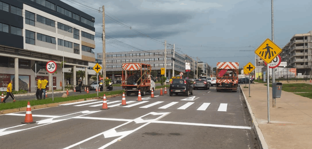 Detran-DF amplia ações de engenharia para reforçar segurança viária