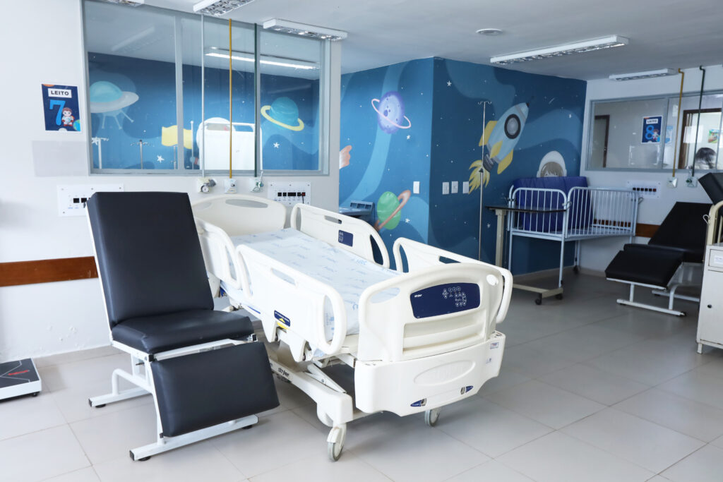 Pediatria do Hospital Regional de Ceilândia é reformada