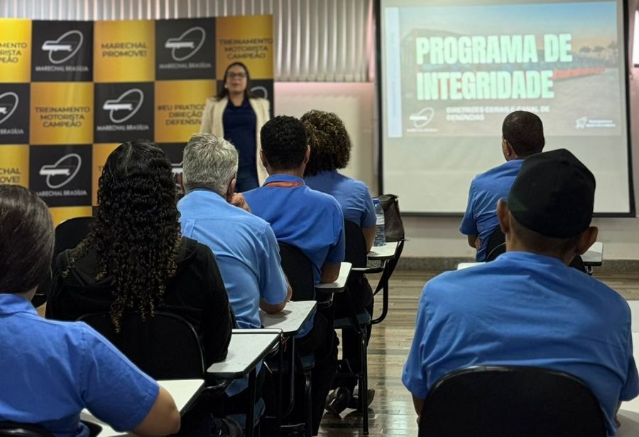 Empresa de ônibus promove treinamento sobre integridade e prevenção a fraudes