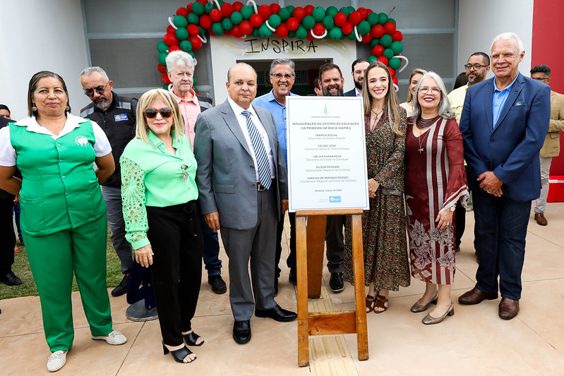 GDF inaugura Cepi Inspira, em Ceilândia, com 188 vagas para primeira infância