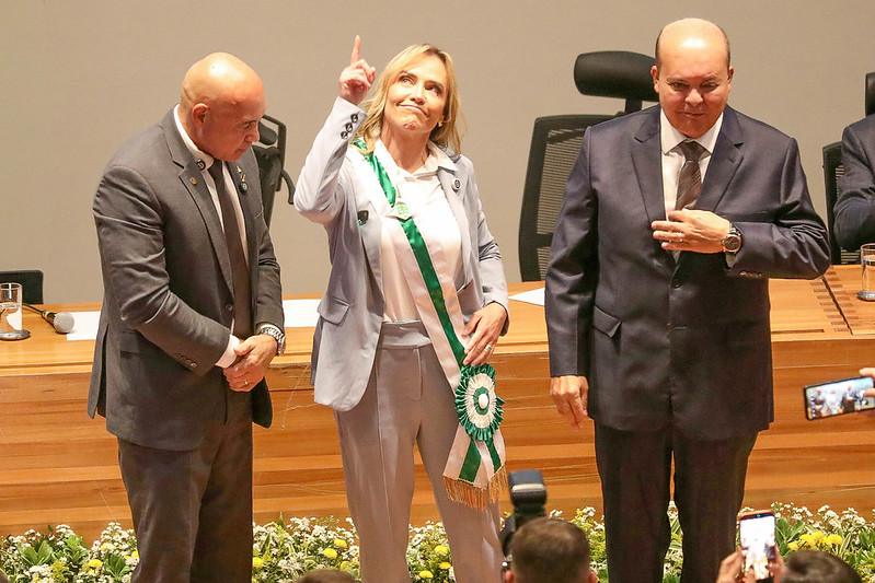 Celina Leão assume o GDF: “Vai fazer o melhor mandato da história”, afirma Ibaneis