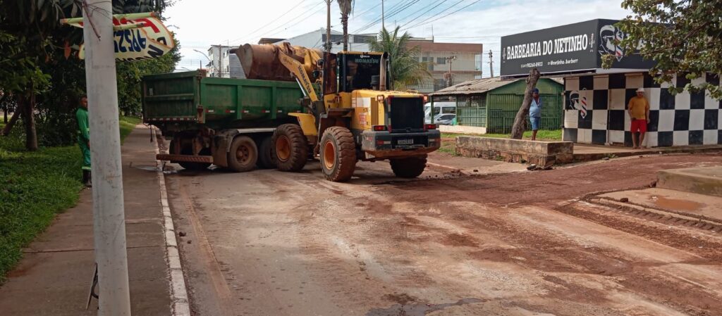 Após fortes chuvas, Ceilândia inicia força-tarefa emergencial