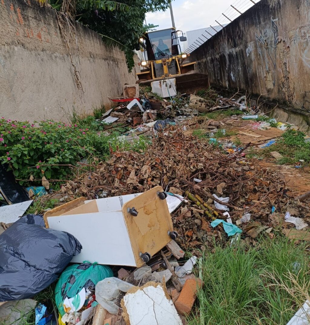 Ceilândia intensifica limpeza de becos e áreas públicas