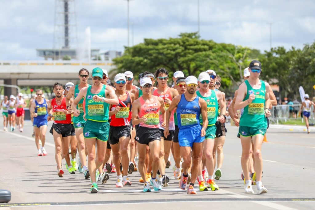 Mundial de Marcha Atlética movimenta Brasília com circuitos na capital