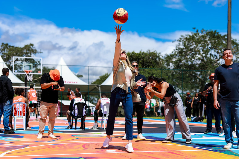 Quadras renovadas ampliam opções de esporte e lazer no Parque da Cidade