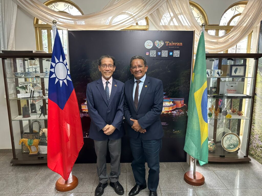 Representante de Taiwan recebe presidente da ABBP para diálogo sobre cooperação tecnológica e sustentável