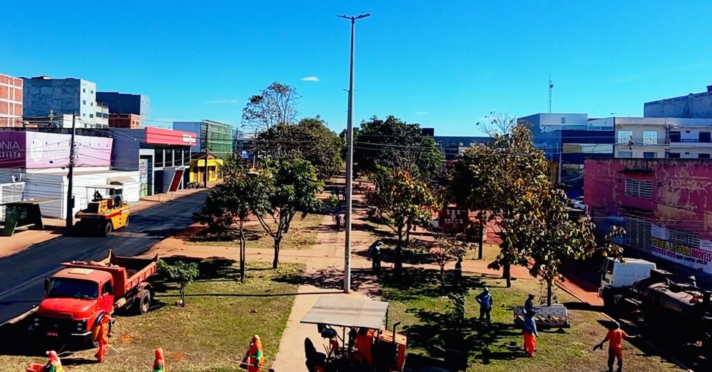 Arniqueira avança com obras e amplia serviços públicos