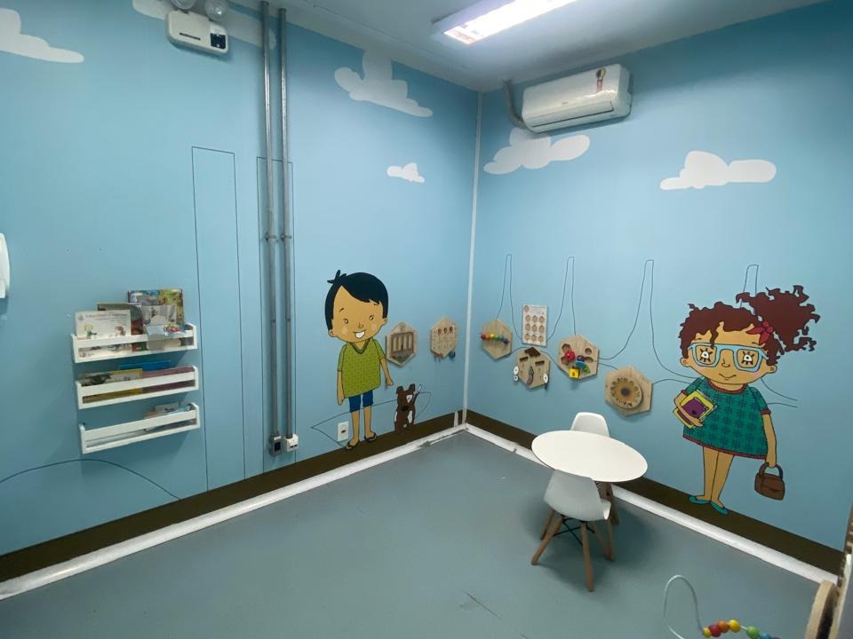 UPAs do DF ganham espaços lúdicos para atendimento infantil