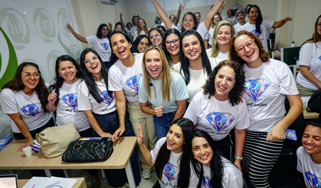 Mães atípicas ganham apoio em capacitação com famílias de crianças com T21