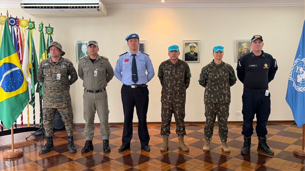 Policiais do DF participam de curso para missões de paz da ONU
